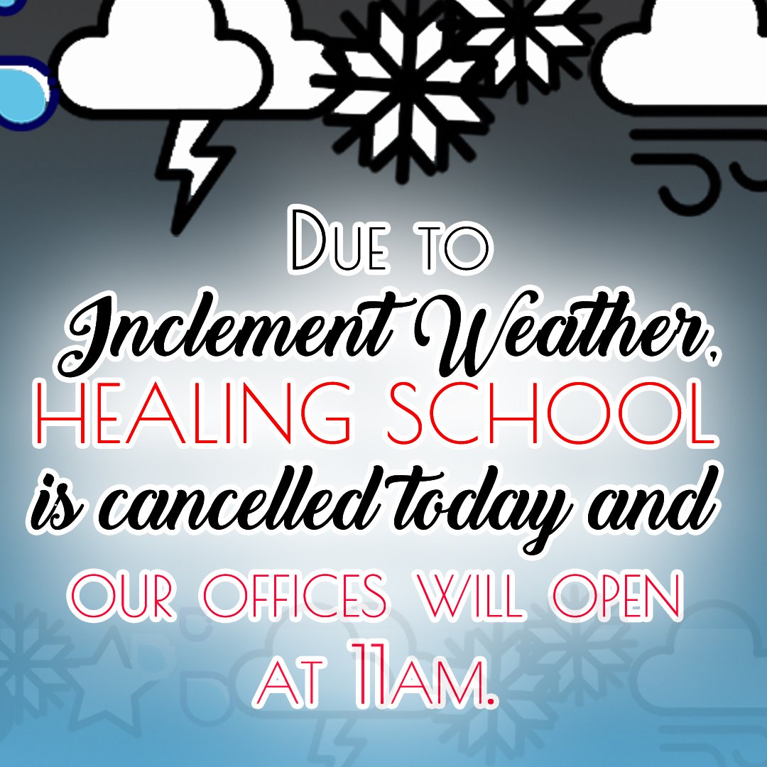 Stay safe.  Stay warm.  
And remember you can catch past Healing School sessions at
livestream.com/seedsofgreatne… 
(help spread the word...Share)