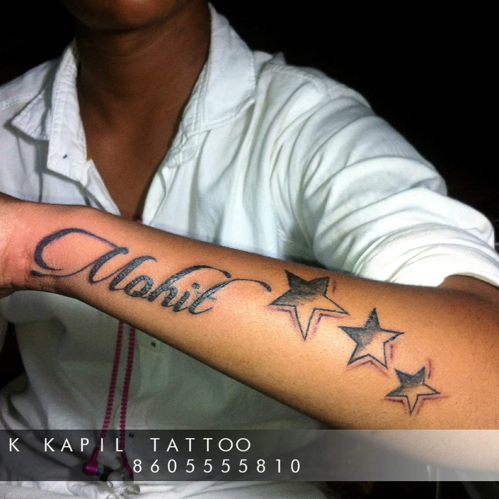 Tattoo uploaded by Mohit Kumar  My First tattoo  Maa Paa  Tattoodo