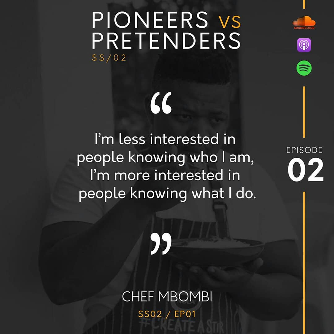 Chefmbombi22's tweet image. [NEW PODCAST🎙📻] Tasting Entrepreneurship with Chef Mbombi. 

LISTEN HERE:
Spotify: goo.gl/i2faMV
SoundCloud: goo.gl/FuPivL
Apple Podcast: goo.gl/KWhn5g

#PioneersVsPretenders
#ItsTimeToListen