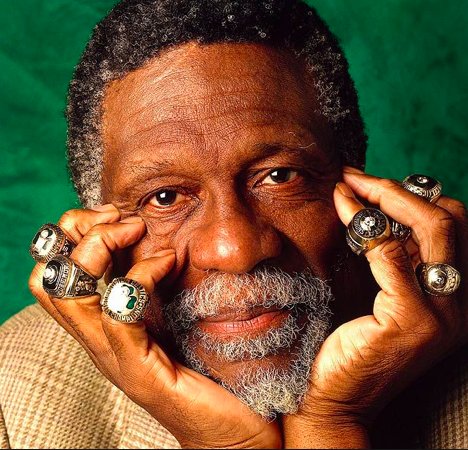 Happy 85th birthday to ringleader Bill Russell -- 13 years, 11 titles with the 