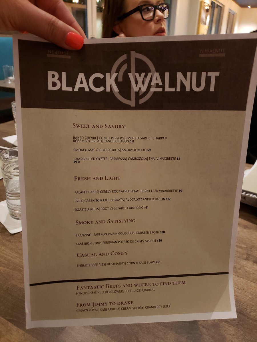 👀 SNEAK PEEK 👀 of <a href="/chefandrewblack/">Andrew Black</a>'s newest concept,  <a href="/blackwalnutokc/">Black Walnut</a>, opening in <a href="/deepdeuceokc/">Deep Deuce Bus Assc.</a> on Valentine's. The menu is a stunner with thoughtful and innovative dishes.