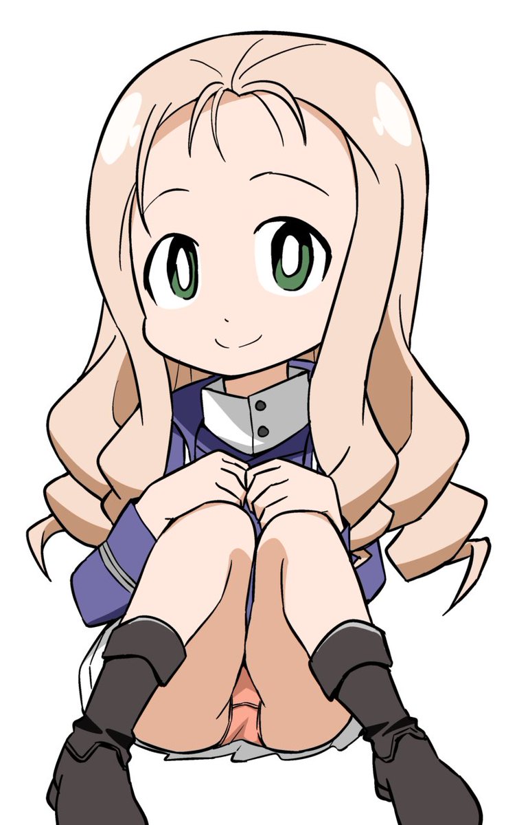 昔描いたガルパンのパンチラです 