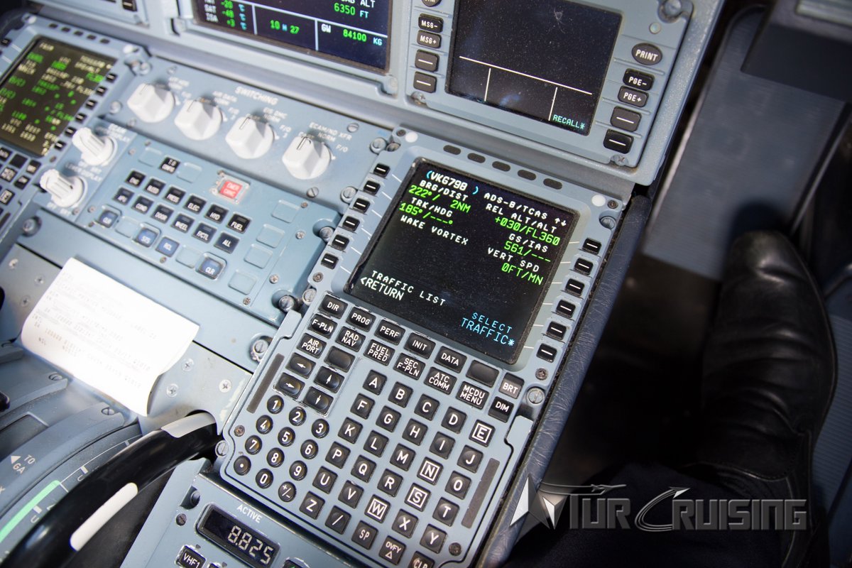 AvTurCruising's tweet photo. Keeping an eye on the Viking ahead of us with ADS-B. Heading down the Tango routes towards the Canaries #avgeek #aviation #pilot #pilotlife #pilotsview #cockpit #flightdeck #instruments #ADS-B #tcas #traffic #airplanes #airbourne #filghtradar #inside #fmgc #fmgs #mcdu #instapilot https://t.co/A1IEGRAKYx