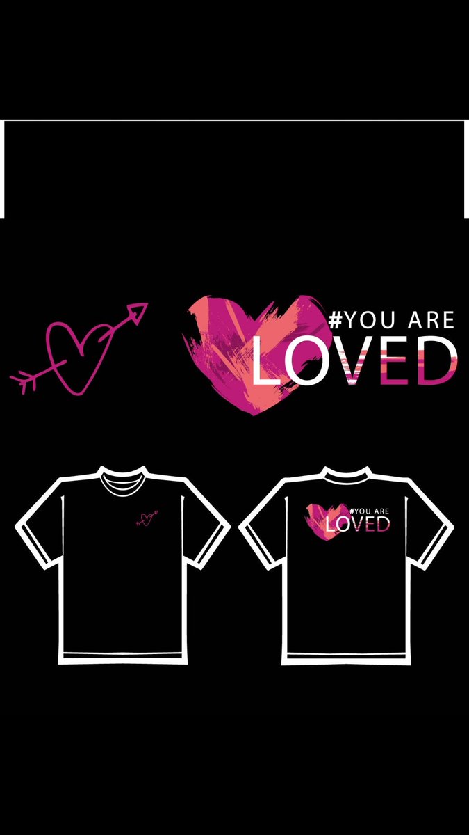 come buy your #youareloved t-shirt at the concession stand in the morning and at lunches for $10! help celebrate #kindnessweek 💚💛
