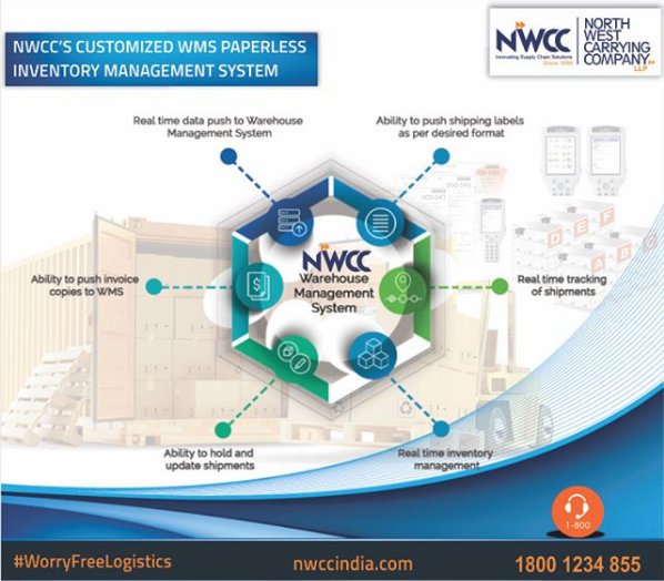 nwcc_india's tweet photo. We are forever evolving and developing the product to meet the demands  of the ever-changing logistics industry. NWCC Signature Warehouse  Management System (WMS) has been developed for paperless operations.
 #paperless #operation #warehouse #management #Wms #supplychain #3pl https://t.co/qhvz8DSQpZ