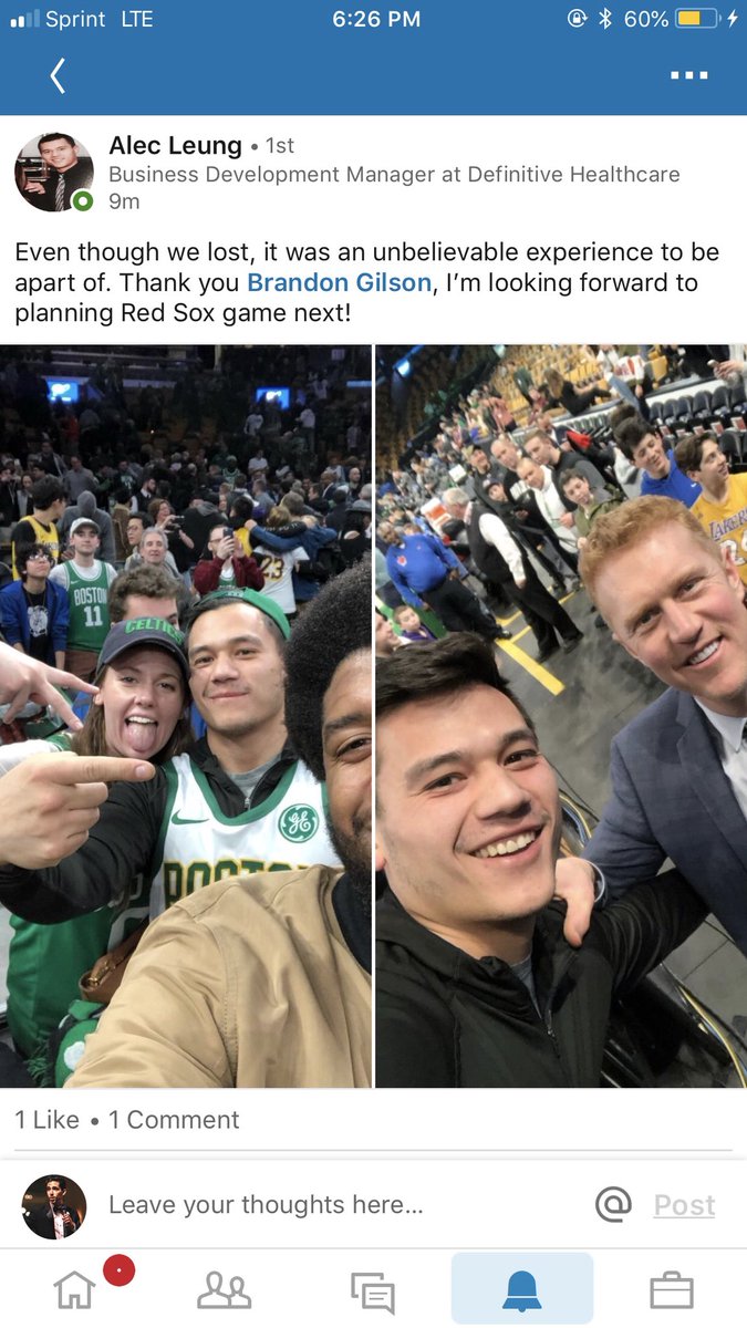 TheBestSeatsVIP's tweet photo. Love to see this! #LinkeIn #Happy #Clients #Concierge #Boston #Patriots #Scalabrine #Celtics #NBA https://t.co/AyrUqpDWdW