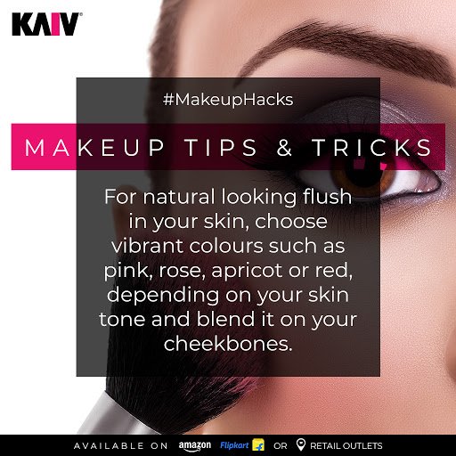 Did you know simple makeup hacks will totally change your makeup game? Your makeup look will be skin-authentic always! 

#KAIV #MakeupHacks #PersonalGrooming #GroomingAccessories #GroomingProducts #GroomingAppliances #HairBrush #Comb #MakeupBrush #ManicureTools #PedicureTools