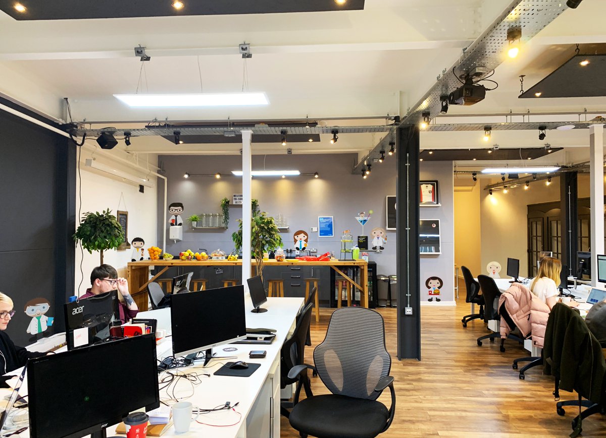 We've designed these cool characters for the walls of @ramarketingpr As a rite of passage each one of their lovely team gets their very own character designed to their likeness. We also designed their toilet signage... which was a first for us at Solution Group! #characterdesign