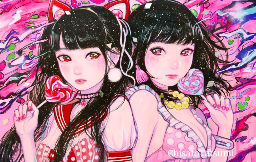「#俺の描いた髪の毛を見てくれ 」|巽千沙都/ChisatoTatsumiのイラスト