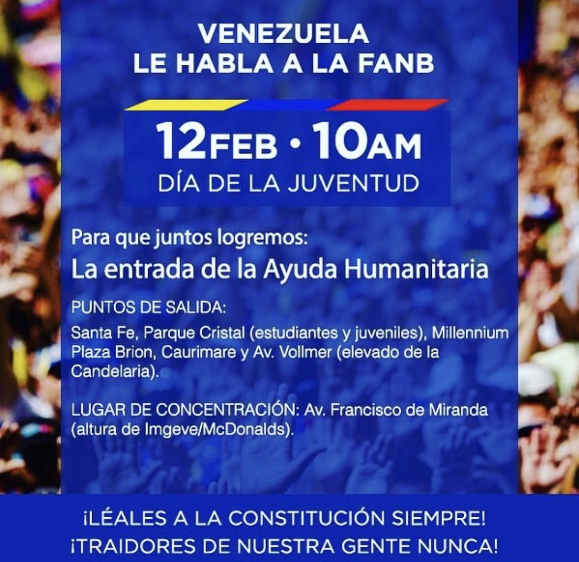 Hoy los jóvenes Venezolanos siguen marcando la historia patria para el bien de todos .  Sueños de libertad y bienestar , gracias a su decididas acciones en momentos cruciales . “Juventud divino tesoro”. Vamos con ellos a la gran victoria ! 🇻🇪🇻🇪🇻🇪🇻🇪🇻🇪🇻🇪