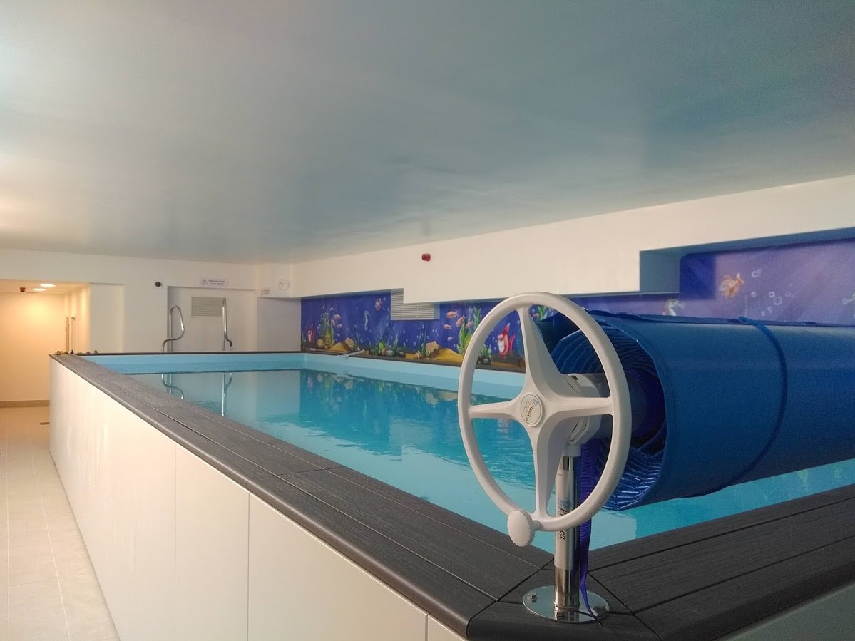 CrestaLeisure's tweet image. Another fabulous #SwimSchool completed for @PoolTimePro, this time in #Bournemouth, assembled in super quick time using the @myrthapools panel system. Thanks to our colleagues from @HeatstarLTD for the dehumidification, @AquaflexLtd for the liner and @CertikinUK for filtration.