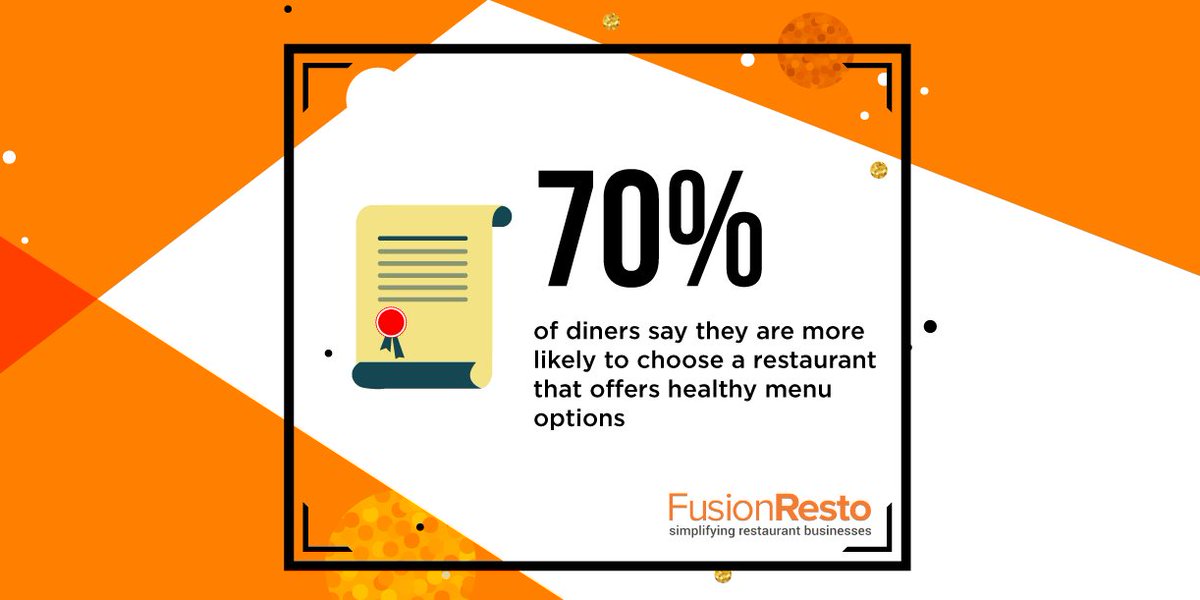 rancelab's tweet photo. Thanks to the millennials, who are opting for a healthy lifestyle, restaurants are opting for providing healthy food options to the customers. #RestaurantStatistics #RestaurantTrends https://t.co/oRIaSP4eIV