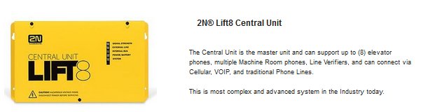 ElevatorPhones's tweet photo. The next big thing in Elevator Phones....https://t.co/VcCbHw8dw9

The L8 Highrise system from ESRM &amp; 2N.

Up to 8 elevators on one cellular or POTS Communicator.
#awesome
#elevator https://t.co/hiqPMXCdaA