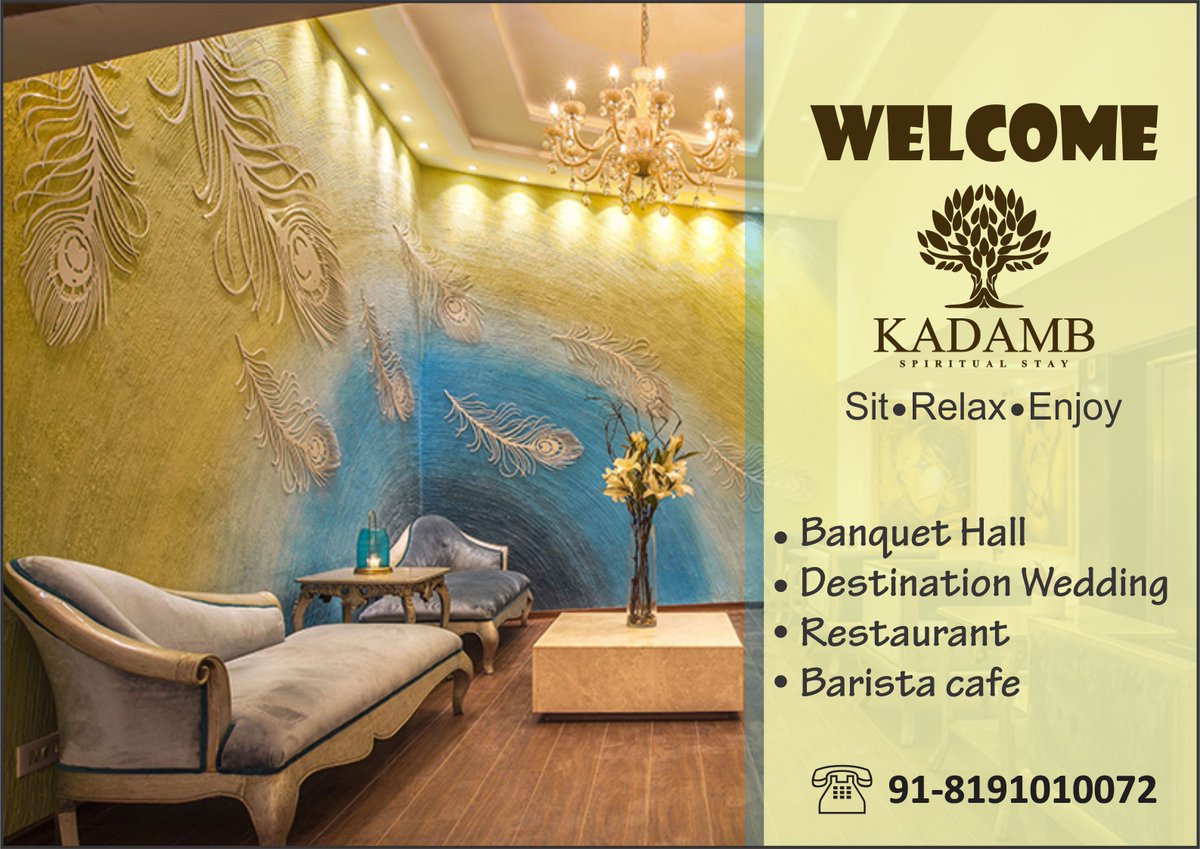 KadambSpiritual's tweet photo. Forget your Worries when you enter Hotel @KadambSpiritual
https://t.co/8SmByJXhRZ | Call Us: +91-8191010072
#MultiCuisinerestaurant #HotelRestaurantVrindavan #RestaurantVrindavan #HotelMathura #FamilyHotel #Mathura https://t.co/9wsmvNNd8y