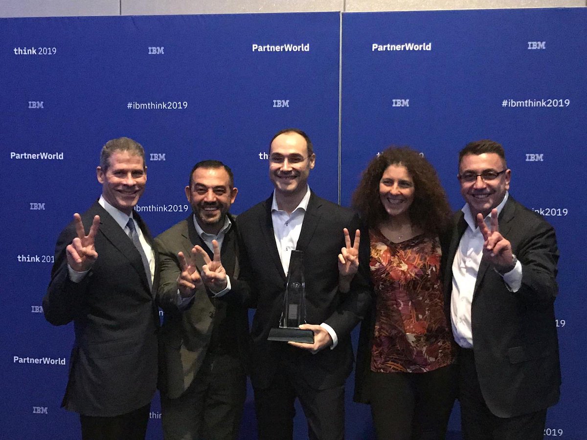 franciteu's tweet photo. The Beacon Awards winner for Italy...@relatechspa for Outstanding Watson customer Engagement #PWthink https://t.co/D9Ot9B3wLU