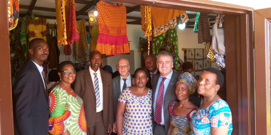 19th January 2019 ICA World and Africa with NCCR Board and staff visits one of the best art craft and couture Amahoro Ava Hejuru Cooperative which located at Kicukiro district Gikondo sector.