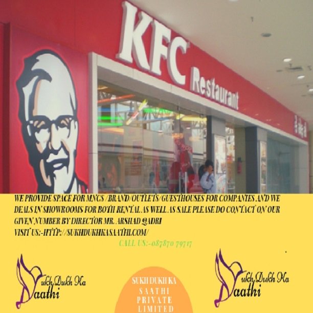 We provide space for #showroom / #brand/ #outlets/ #guesthouses/ #mnc for companies and we deals in showrooms for both rental as well as sale 
Contact Us:-087870 79717
Visit Us:-sukhdukhkasaathi.com