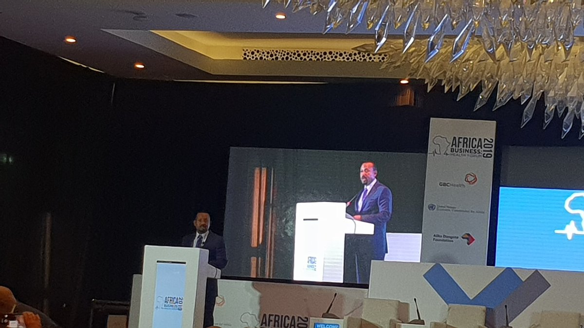 OumDaou's tweet photo. #HappeningNow Africa Business Health Forum 2019 #ABHForum A Healthy Africa is a Prosperous and Productive Africa. Need access 2 afordable&amp;quality healthcare  #FixHealthFixAfrica #AfricaBusinessForum @ECA_OFFICIAL @MichelSidibe @didierdrogba @NOIweala @AlikoDangote @mfaethiopia https://t.co/qfWOxji5MY