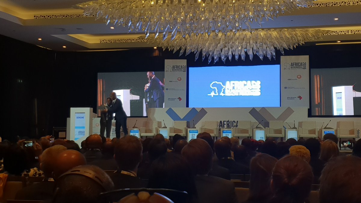 OumDaou's tweet photo. #HappeningNow Africa Business Health Forum 2019 #ABHForum A Healthy Africa is a Prosperous and Productive Africa. Need access 2 afordable&amp;quality healthcare  #FixHealthFixAfrica #AfricaBusinessForum @ECA_OFFICIAL @MichelSidibe @didierdrogba @NOIweala @AlikoDangote @mfaethiopia https://t.co/qfWOxji5MY