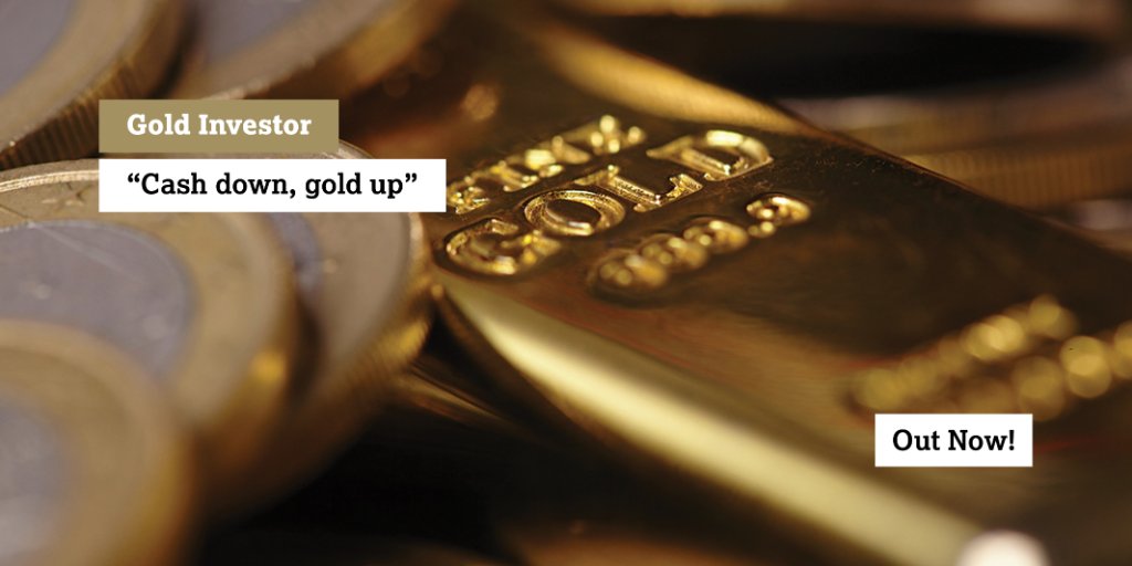 GOLDCOUNCIL's tweet photo. RELEASED: “Cash down, gold up”. Download our latest edition of Gold Investor featuring contributions from gold industry experts: https://t.co/aKgFQHFuaJ https://t.co/BuKi3thS2O