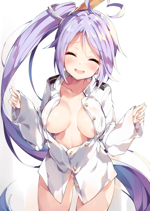 ポネキが指揮官にだけ見せる顔※ちょっとエッチなので注意 #アズールレーン 