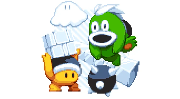 【ファミコン】スーパーマリオブラザーズ3 氷の国
【NES】Super Mario Bros.3
#Nintendo #ドット絵 #pixelart 