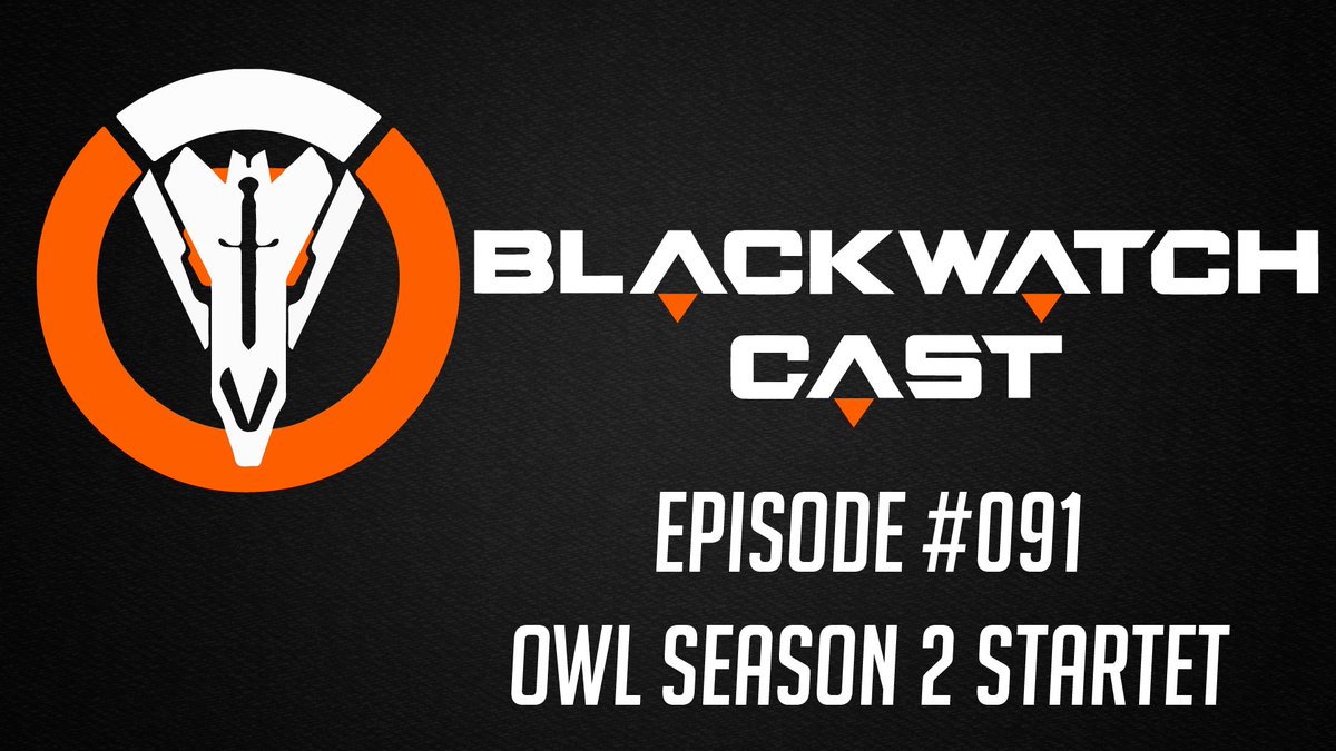 BlackwatchCast's tweet photo. Endlich mal wieder ein ein neuer @BlackwatchCast! Heute in Episode 91 geht es vor allem um die #OverwatchLeague:

🎧 Spotify: https://t.co/4HeOGyIcLy
🍎 Itunes: https://t.co/bOrgxH66fi 
⭐️ Download: https://t.co/p8XKrXTxbS 

Viel Spaß! 🤠 https://t.co/ujK3Xb8kSy