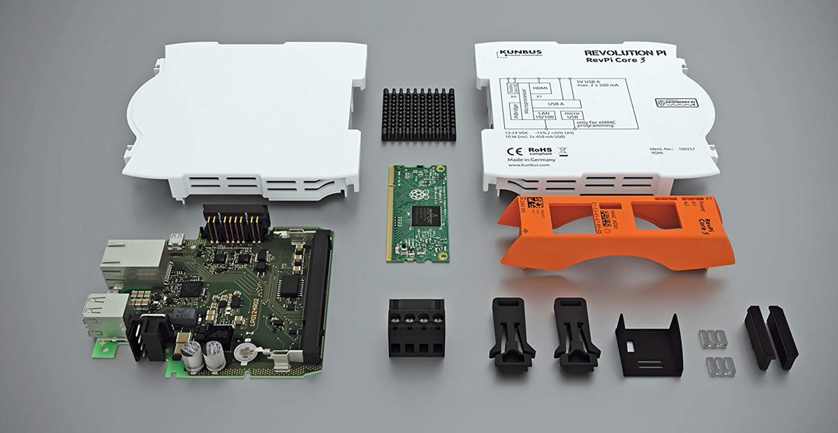 CamouflageMan's tweet image. 産業用ラズベリーパイ REVOLUTION PI
#RevPi Core3 amzn.to/2MZKgLu
#ラズベリーパイ #ラズパイ #IoT #RaspberryPi #RasPi
