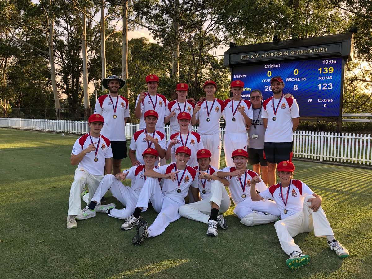 Reds crowned worthy CAS 20/20 Champions after a hard fought over ⁦⁦<a href="/BarkerCollege/">Barker College</a>⁩ ⁦⁦<a href="/orm_history/">Oscar Merven</a>⁩ ⁦@JimWilsonTV⁩ ⁦<a href="/MattMaco/">Matt Macoustra</a>⁩ ⁦⁦<a href="/ahealy77/">Alyssa Healy</a>⁩ ⁦⁦<a href="/PJjHeath/">Phillip Heath</a>⁩ <a href="/1randallstevens/">Joshua Toth</a>⁩ ⁦⁦<a href="/RusselArnold69/">Russel Arnold</a>⁩