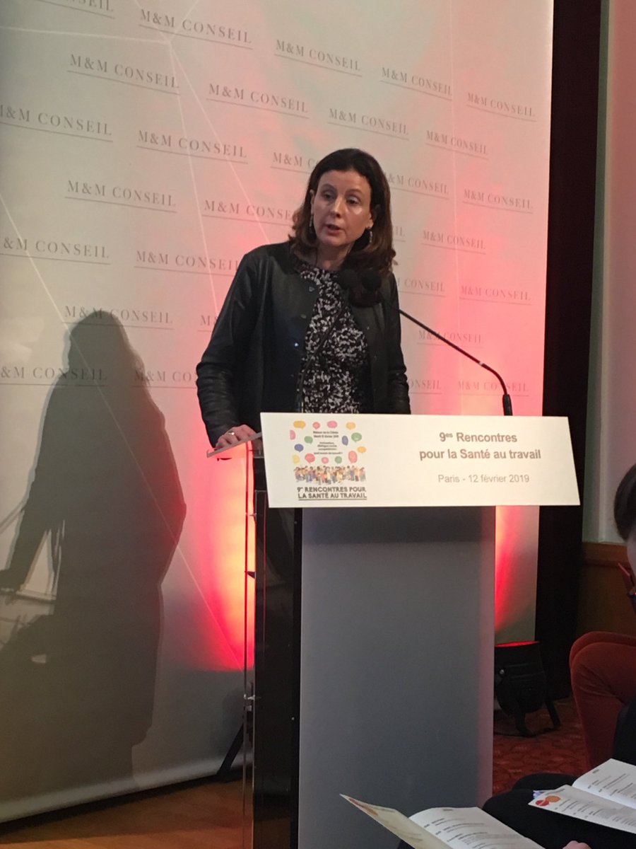 ⁦<a href="/lecocqcharlotte/">Charlotte Parmentier Lecocq</a>⁩ le monde du travail doit s’ouvrir et mieux accompagner les nouveaux défis: maintien dans l’emploi, risques psychosociaux, aidants...#SanteTravail ⁦<a href="/Pfizer_France/">Pfizer France</a>⁩