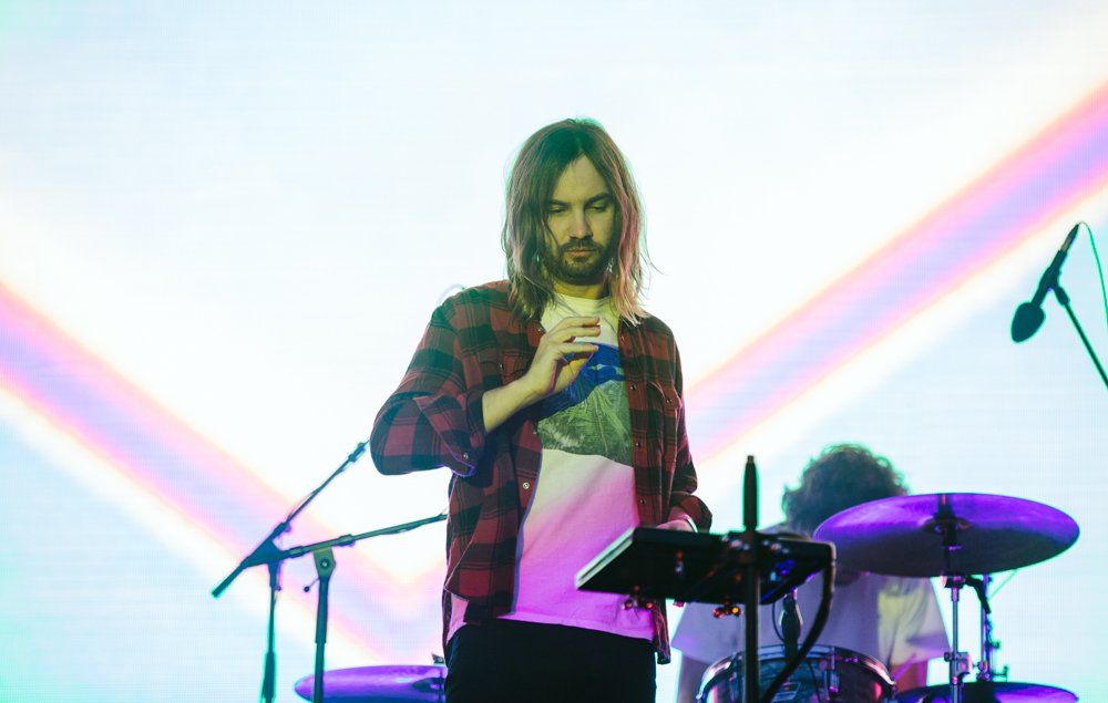 Tame Impala Kevin Parker and Sophie Lawrence at home