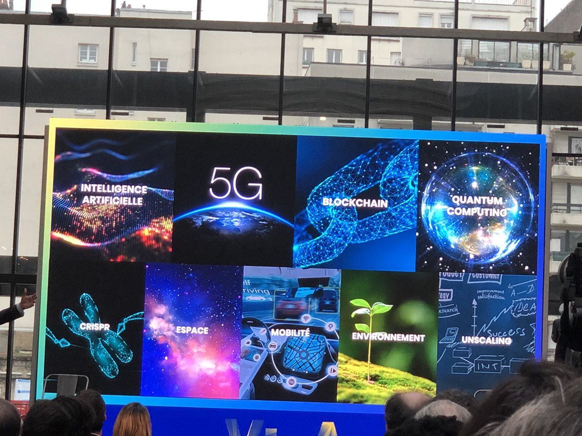 TechstarsParis's tweet photo. #vivatechpreview Et les grandes tendances 2019 selon @VivaTech sont... https://t.co/J5afMTqTxS