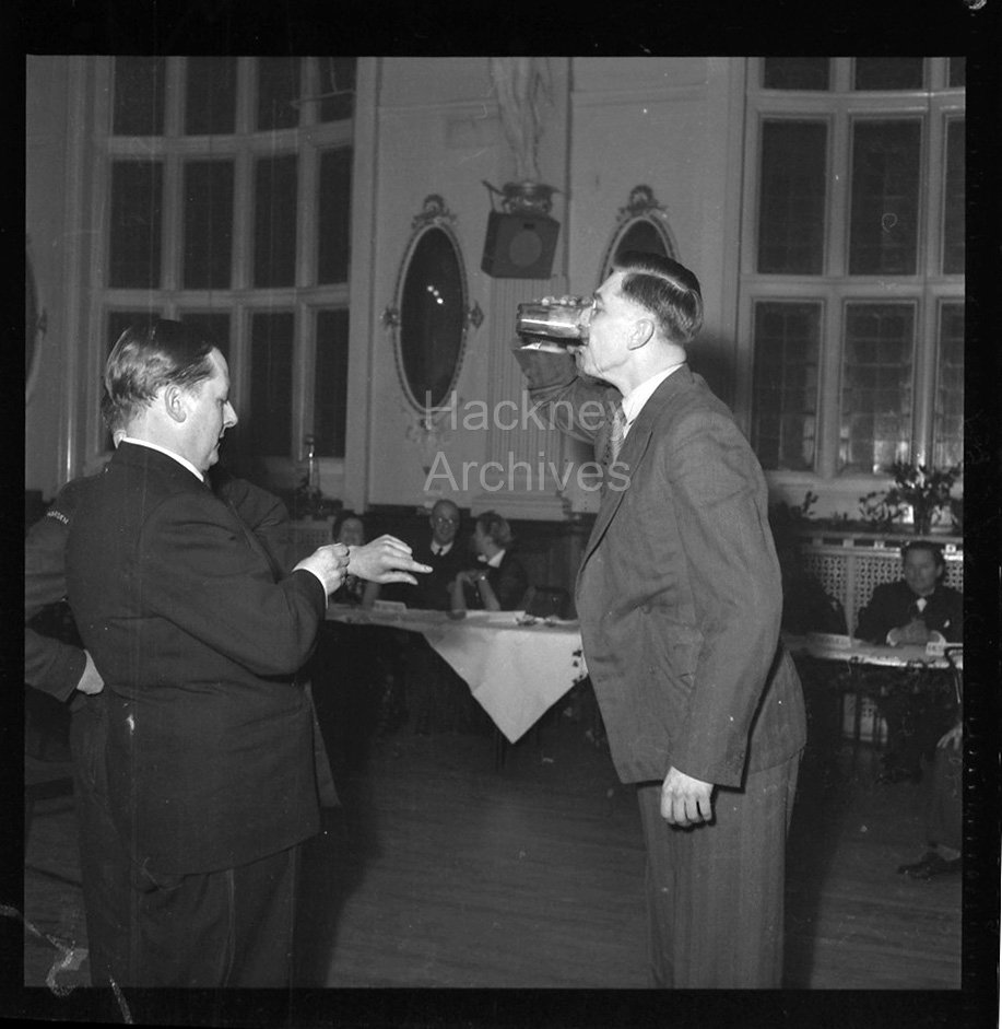 ArchivesHackney's tweet photo. Fun times at the Finsbury Civil Defence party in 1952! More pics (by RA Gibson) here https://t.co/UE2kXBSsnM https://t.co/Yr1F9rWcO7