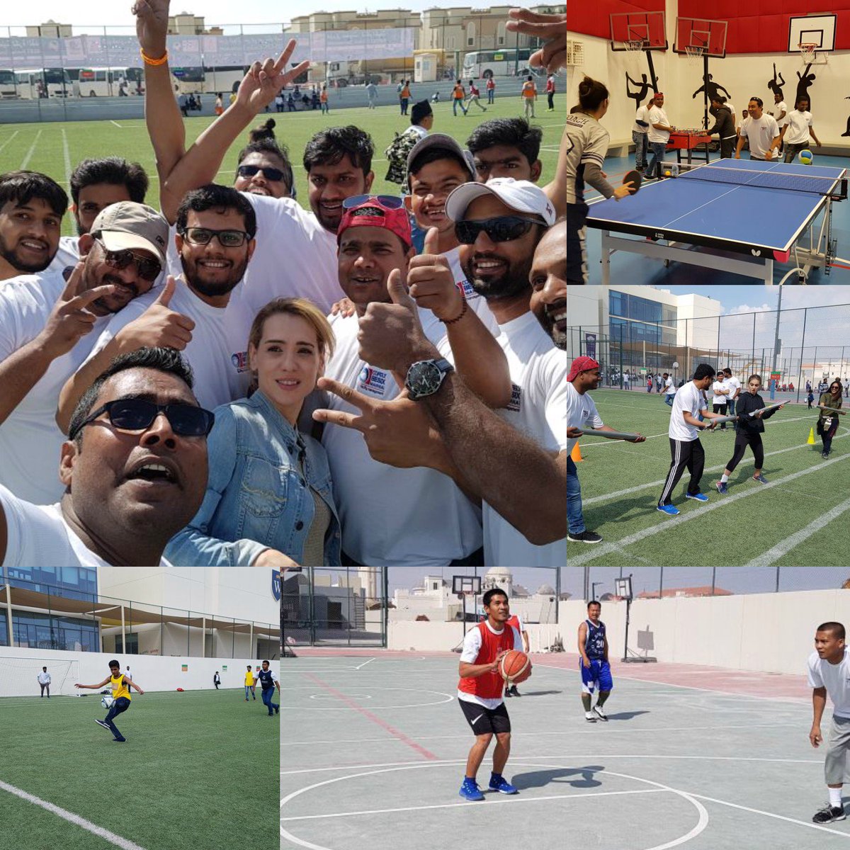 QSportsQatar's tweet photo. Cofely Besix Mannai Facility Management staff &amp; family members are enjoying their day out at  National Sport Day 2019 organized by #QSports 
#HappeningNow #NSD2019 #DohaLive #Qatar
@ILQLive @QticketsLIVE @qatar_olympic https://t.co/Cn2HHOzNpU