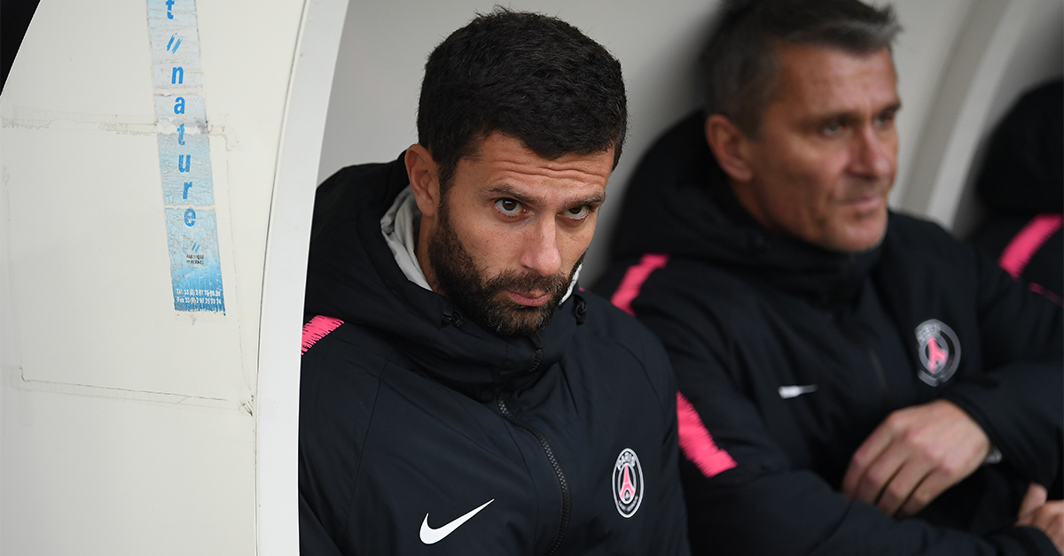 lequipe's tweet photo. Thiago Motta officiellement entraîneur des U19 au PSG https://t.co/bcba7nBIjv https://t.co/lSDLxeSp1E