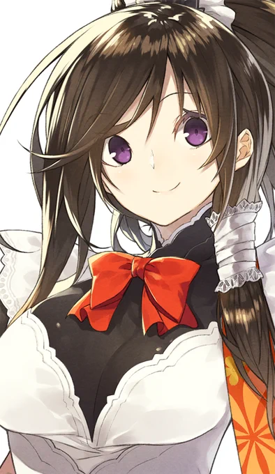 明石国行給仕衣装貰えるイベント復刻してるのでキャラ配布復刻と併せてどうぞよろしく。#天華百剣 