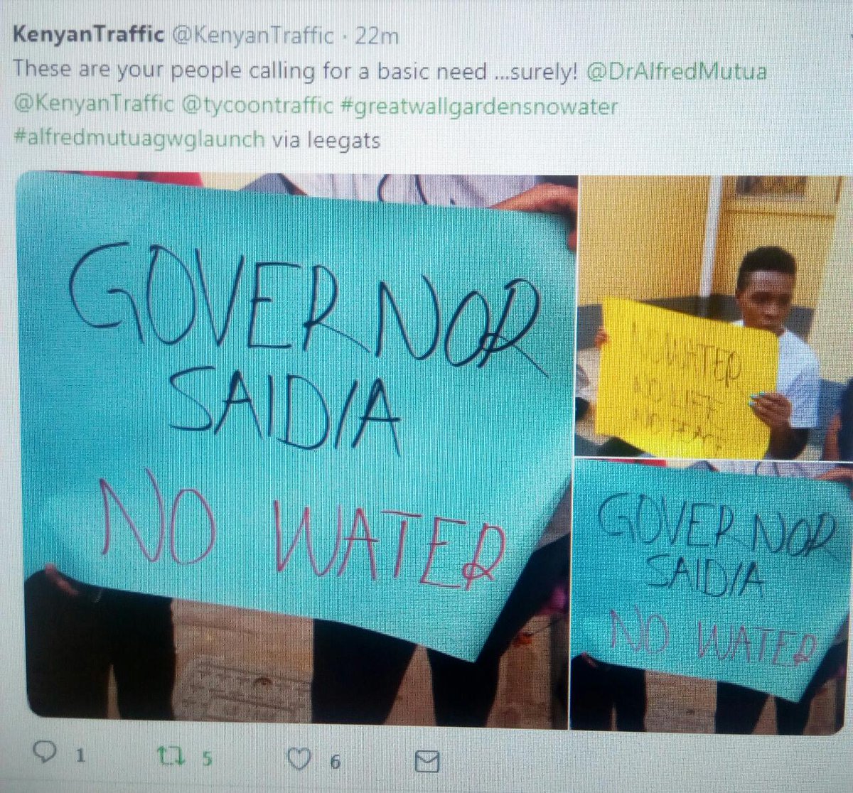 tukioventures's tweet photo. All they want is the basic...yet another project is being launched..
@CalebKaruga @MbitoGee help me retweet this 
 #greatwallgardensnowater #alfredmutuagwglaunch https://t.co/IlMLTMdP2e