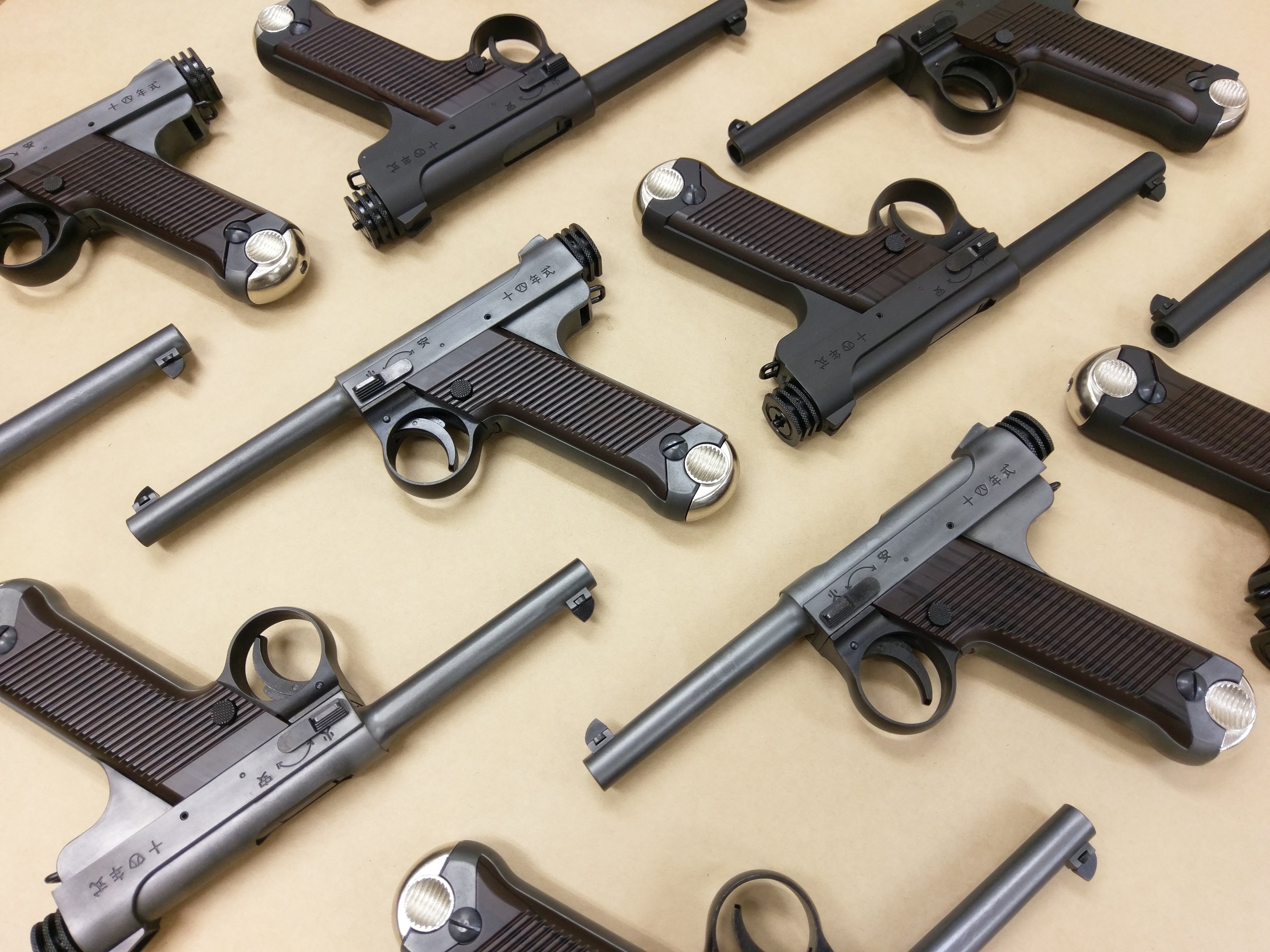 マルシン　南部14年式　前期　8mm ガスブローバック　組立キット　未組立 マルシン 南部14年式 前期 8mm ガスブローバック 組立キット 未組立 HW樹脂