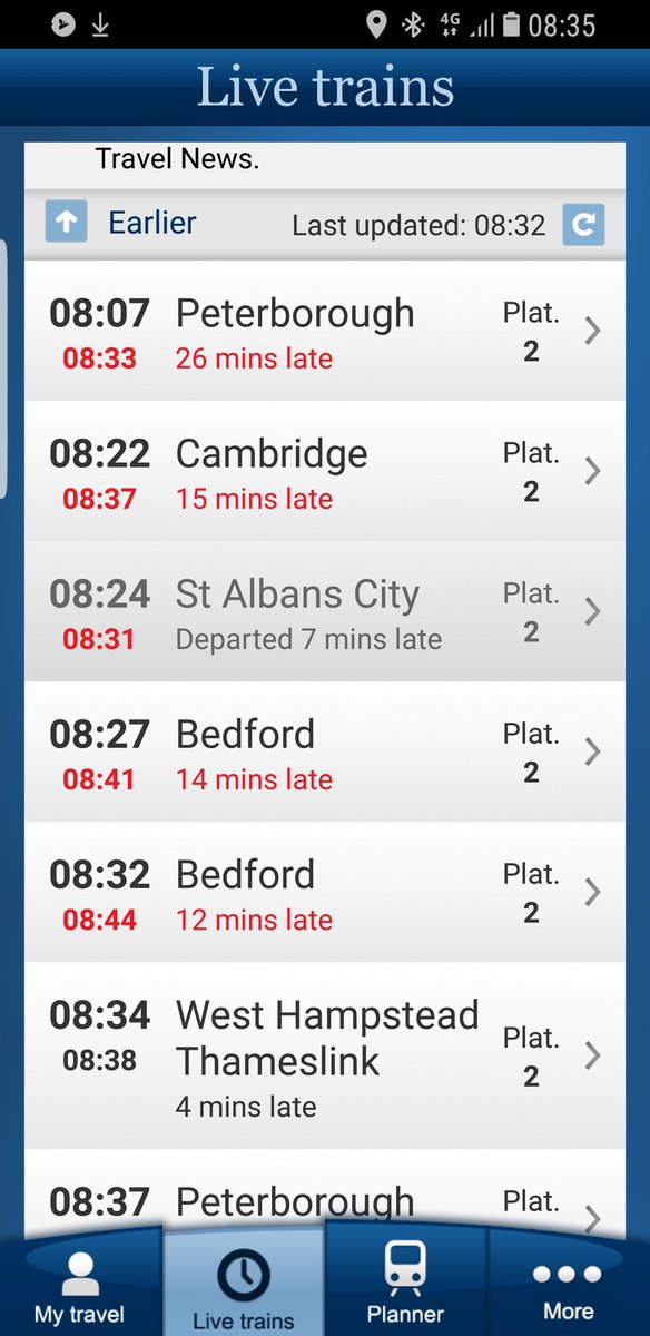 TheRealOliver4's tweet photo. I haven't been on a @TLRailUK train for over a year. Almost reassuring to ssee that they are still overcrowded and late. They really are the worst company https://t.co/FWYVc6mv9K