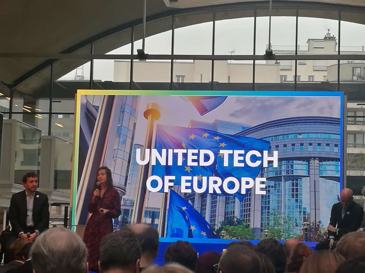 SebGaff's tweet photo. «Quelle place pour l'Europe dans la scène tech Internationale ? » à la veille des élections #Europeennes2019 et dans l'incertitude du #Brexit . #VivaTech sera le lieu de débat. 
#vivatechpreview https://t.co/MnIeW7JdB7