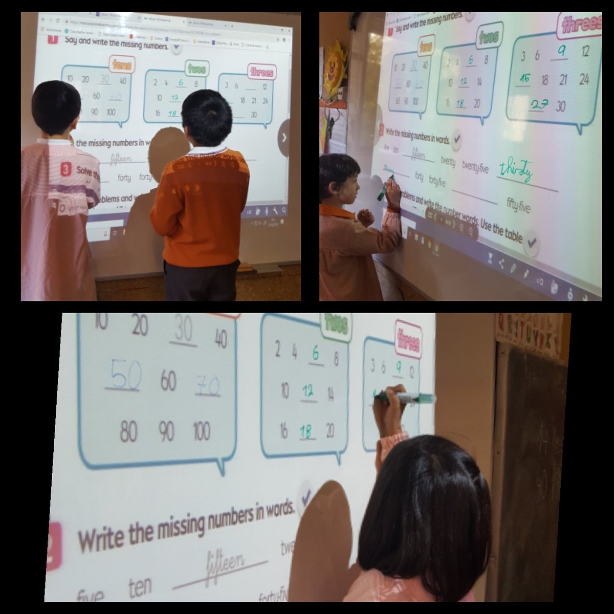 divpasmad's tweet image. Trabajamos matemáticas en inglés. #learningmaths #English #inteligenciasmúltiples #segundodeprimaria