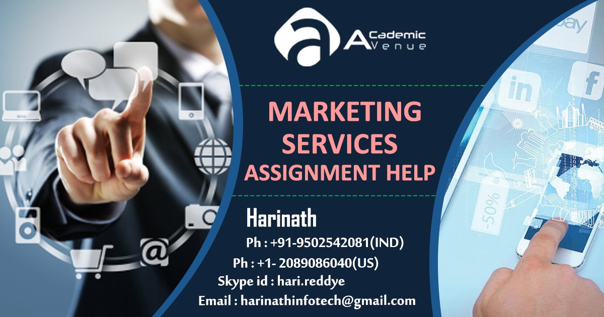 academic_avenue's tweet image. j.mp/2C8BGXr
#AcademicAvenue provides #MarketingServicesAssignmentHelp. Our Assignment help tutors are experts in giving you best assignment solutions, and help the students in getting good grades.
#AssignmentWritingHelpService
#BestWebsiteForAssignmentWriting