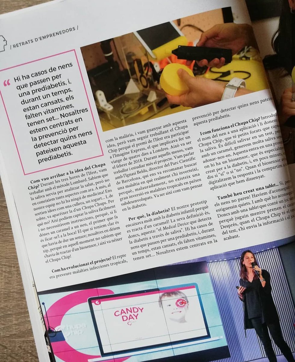 DianaBallart's tweet photo. Sóc publicista i porto la #comunicació a la sang, però un dia vaig decidir que la #ciencia també formaria part de la meva vida amb #ChupaChip. Tenim molt a #innovar i millorar per la vida de les persones i la ciència serà el camí. https://t.co/CCT9tNiOmd #diamujeryninaenciencia https://t.co/W1nD5rHBFs