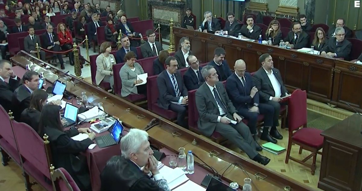 Hilo de seguimiento del juicio a los golpistas independentistas