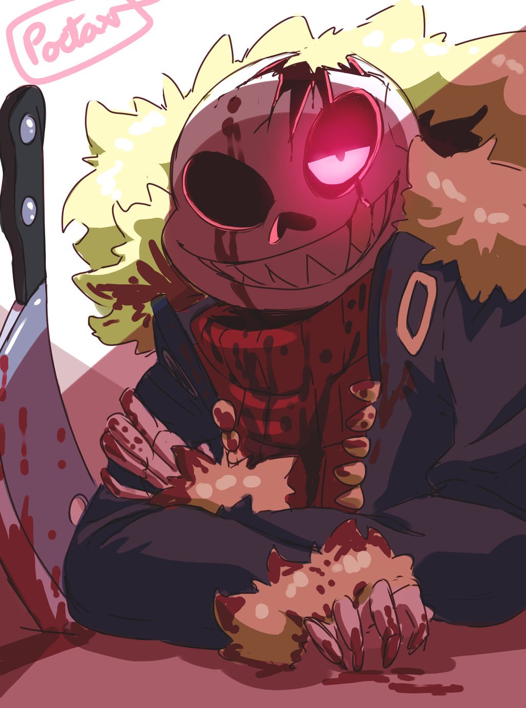 Poetax on X: Horror Sans Heh good one kiddo That was a