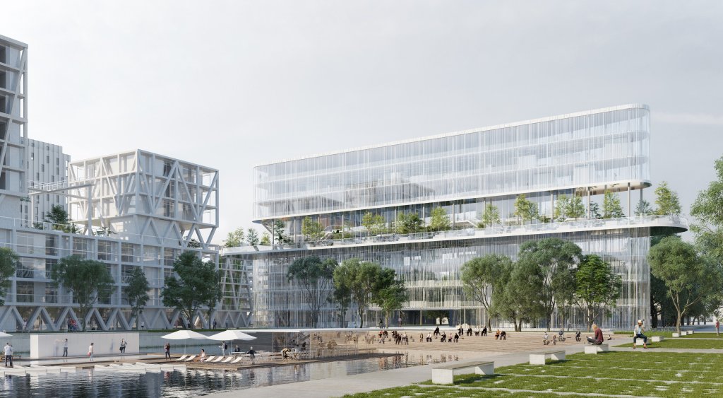 Découvrez le nouveau projet urbain de <a href="/Constructa_SA/">Groupe Constructa</a> près de Bâle avec trois architectes français.
Un dossier @KiiwanProjects à lire ➡️bit.ly/2SERppZ 
#architecture #dreiland #immobilier #urbanisme #teamarchi