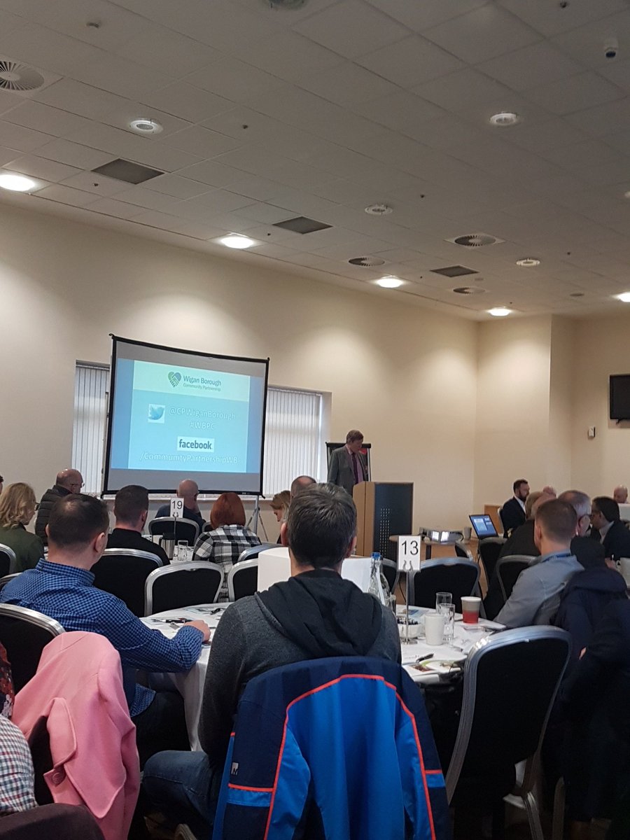 sjmcgarrie's tweet photo. Trevor Barton MBE presenting at Wigan Borough Community Partnership. Celebrating our community #wbcp @WiganCouncil https://t.co/uiEXHzWh1P