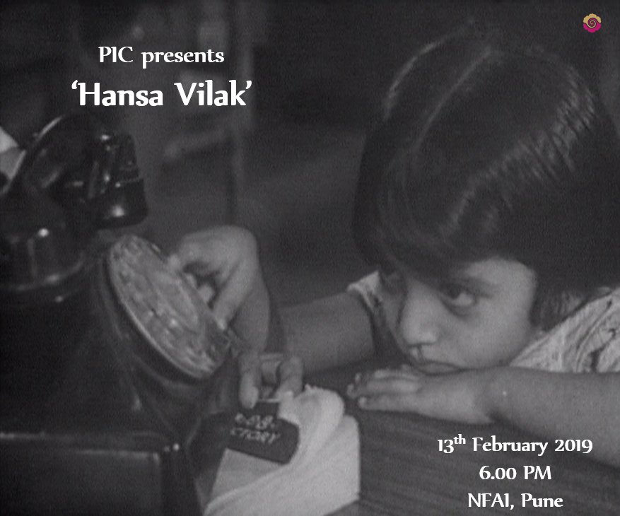 What's your plan tomorrow evening #Pune? Screening of 'Hansa Vilak' is around the corner @NFAIOfficial at 6 PM.
@rameshmashelkar @Girbane @HitSin @SLinIndia @IndiainSL @PrakashMagdum @MiLOKMAT @puneevents_com @ShankkarAiyar @DramaSL @CGSLMumbai