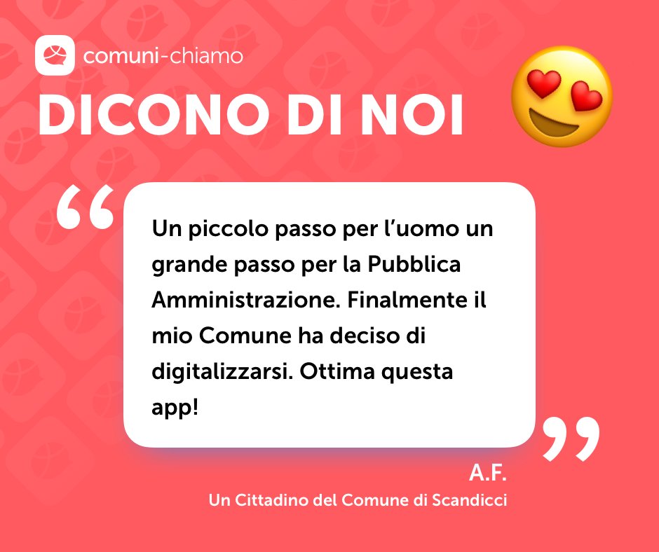 comuni_chiamo's tweet photo. 👩🏻‍🚀🌖 A piccoli passi si raggiunge anche la Luna! 
Siamo felici di poter creare nuove connessioni tra #comuni e #cittadini attraverso l'innovazione. 😁
Grazie per il feedback! 
@comunescandicci #loveyourcity #comunichiamo #pa #comuniitaliani #innovazione #digitale #smartcity https://t.co/6uevMJxvIA