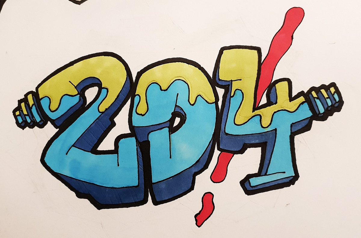 ArtzSchede's tweet photo. 2D4
#art #artwork #graffiti #todiefor #2D4 #schede #schedeartz #schedeone #drawing #green #blue #painting #pen #pencil #traditional_art #colored #letter #number #artist https://t.co/szKw2n7cps